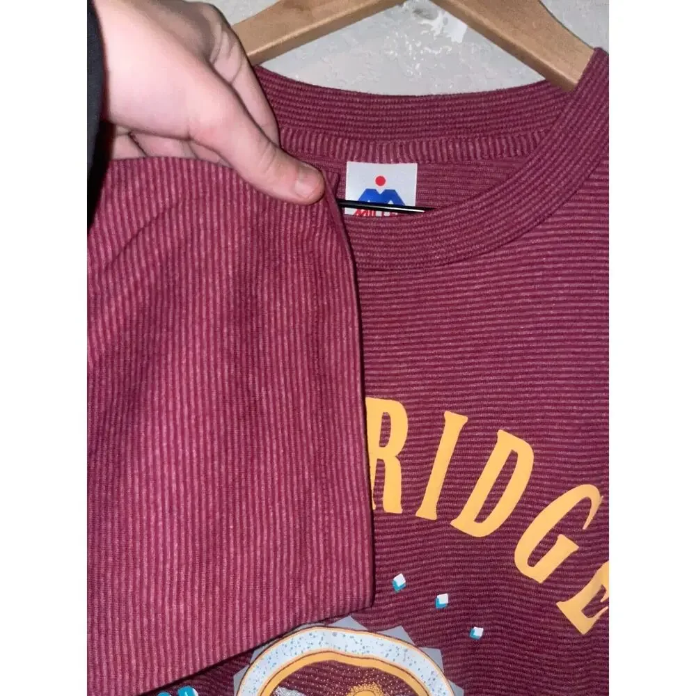 Vintage Blue Ridge Shirt Outdoor Collection Classics Mountains Red Tee Striped L